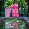Rajasthani Cotton Salwar Suit With Dupatta - Image 2